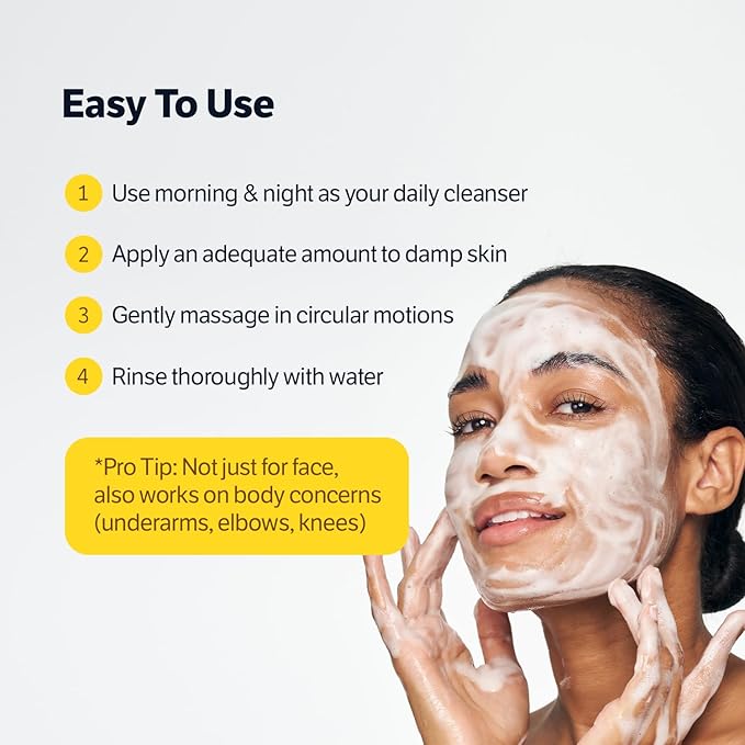 SUNGBOON EDITOR Kojic Turmeric Capsule Brightening Cleanser for Uneven Spots, Acne-prone Skin & Blackhead | Low pH Gentle Gel Face Wash | Kojic Acid & Niacinamide | Korean Skincare (Pack of 2)
