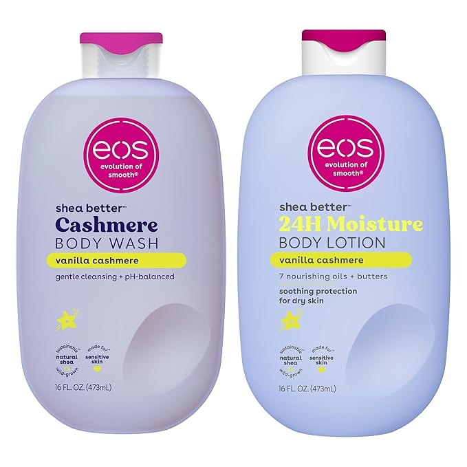 eos Shea Better Body Lotion+ Body Wash, Vanilla Cashmere