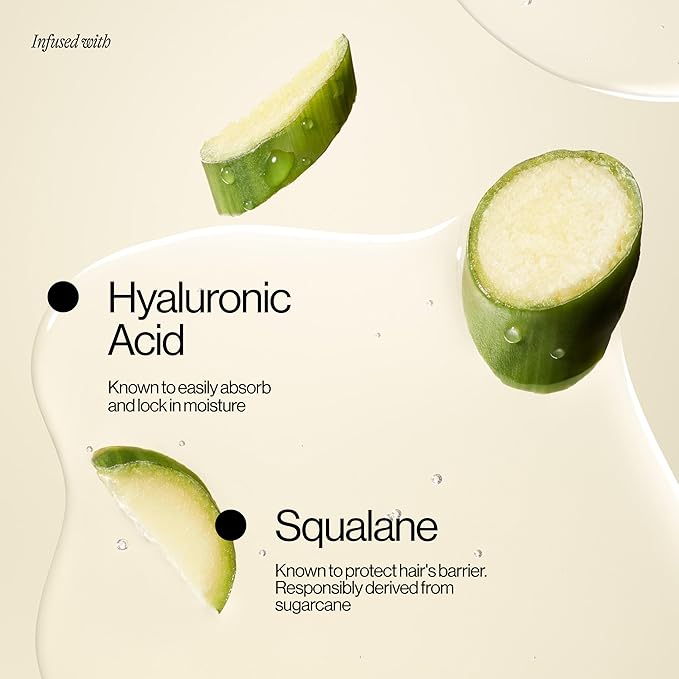 Eva NYC Hydrating Hair Mask for Long-Lasting Hydration - Infused with Hyaluronic Acid and Squalane - Lightweight Hair Treatment for Dry Hair - Jelly Texture Hydrating Mask - Jasmine Scent - 8.4 fl oz