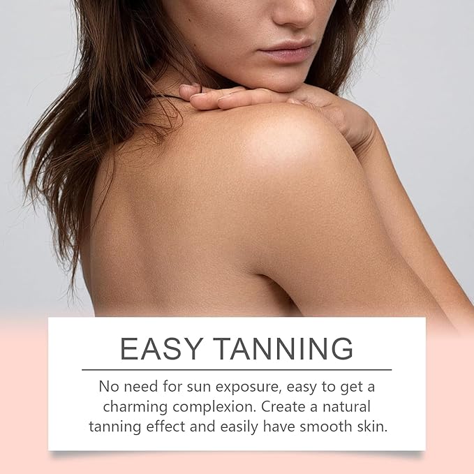 Tanning Drops to Drink, Sunless Tanning Drops for Natural Bronze, Self Tanner for Face Body, Bronzing Drop Serum Suitable for All Skin Types, Customizable Glow, Enhancing Natural Skin Tone (Pink)