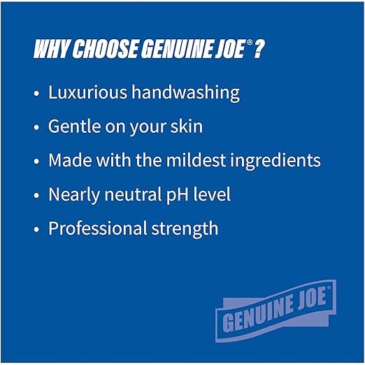 Genuine Joe 02105CT Hand Soap Lotion Dispenser Refill 1Gal 4/CT Pink