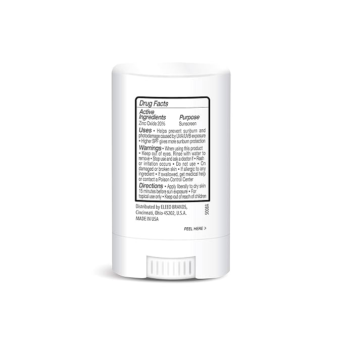 Boogie Mineral Sunscreen Stick SPF 50 - (2 Pack) 0.49 oz - Sunscreen for Kids - Broad Spectrum UVA & UVB Protection - Water Resistant - Hypoallergenic - 100% Naturally Derived Ingredients
