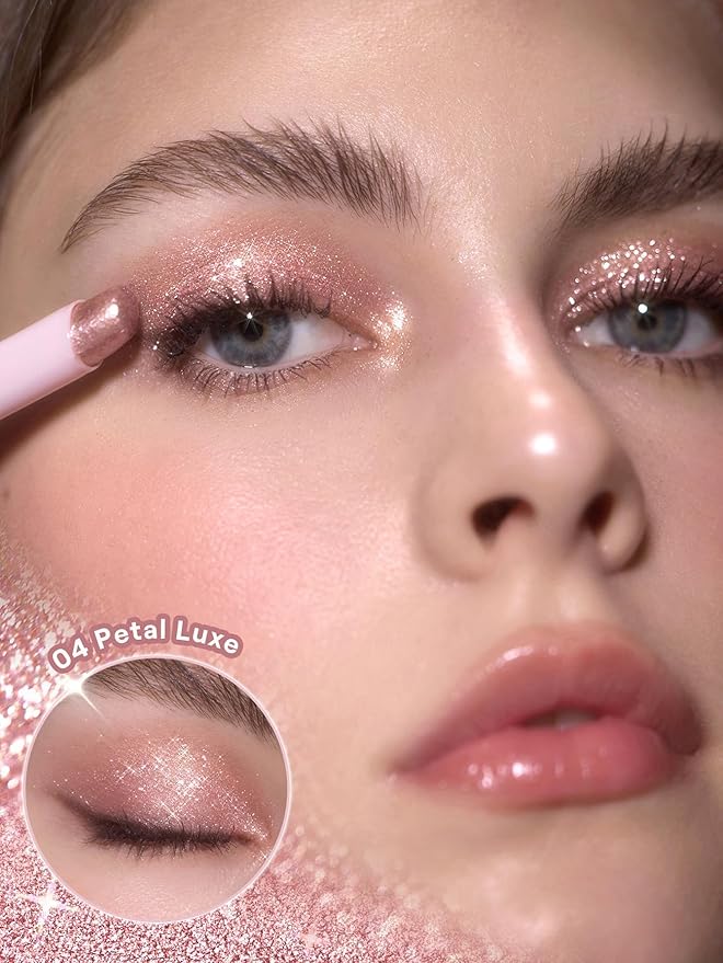 SHEGLAM Crystal Jelly Glaze Stick for Eyeshadow-04 Petal Luxe