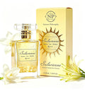 NP NATURES PHILOSOPHY Hair Perfume & Leave-In Hair Serum Spray – Lightweight Anti-Frizz Conditioner, Shine Enhancing Hair Oil Mist for Women, Long-Lasting Fragrance, 1.69 Fl Oz（Solarienne）