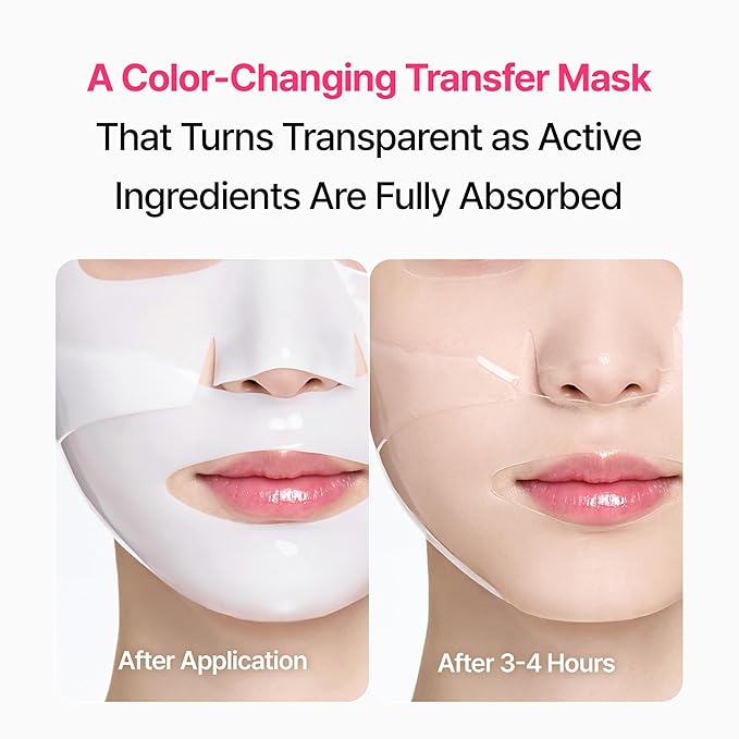 Nano Step Collagen Melting Hydrogel Mask, Overnight Hydration Treatment, Glass Skin Effect, Firming & Radiance Boost, Plumping Care, Korean Skincare, Gifts for Women, 4ea