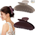 2 Pack Acetate Hair Claw Clips for Women 4 Inch Large Claw Hair Clips for Thin to Thick Hair