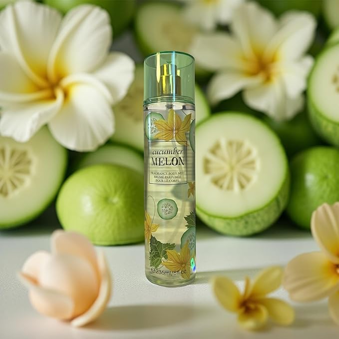 CUCUMBER MELON Fragrance Body Mist, 8 Fl Oz