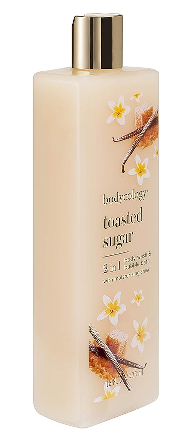 Bodycology Toasted Sugar Foaming Body Wash, 16 Fl Oz