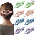 8 Pack Pastel Flat Hair Clips for Girls – Cute Matte Claw Clips in Pink, Blue, Green, Purple, Soft Color Aesthetic Hair Accessories, Non-Slip Barrettes Gift for Teen or Preppy Style