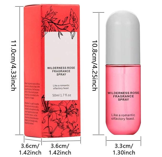 Fragrance Body Spray Coconut Vanilla Wild Rose Fragrance For Men And Women Hair And Body Spray Long Lasting Perfume Spray (Coconut Vanilla Flavor)