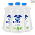 Dial Antibacterial Defense Liquid Hand Soap + Aloe, Aloe Scent, 52 Fl Oz Hand Soap Refill (Pack of 3), Dermatologist-Tested, Gentle Formula