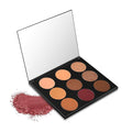 Mented Cosmetics Eyeshadow Palette Nude and Dark Eyeshadows, Vegan, Paraben-Free Cruelty-Free Makeup, Made in USA, Neutral and Dark Glam Eyeshadow, 16.38g/0.58oz, 9 Pan, Everyday