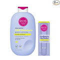 Bundle of eos Cashmere Lip Butter - Vanilla Cashmere, Plumping Peptides, Smoothing, 0.35 fl oz + Shea Better Body Lotion Vanilla Cashmere, 24-Hour Moisture Skin Care, Body Lotion, 16 fl oz