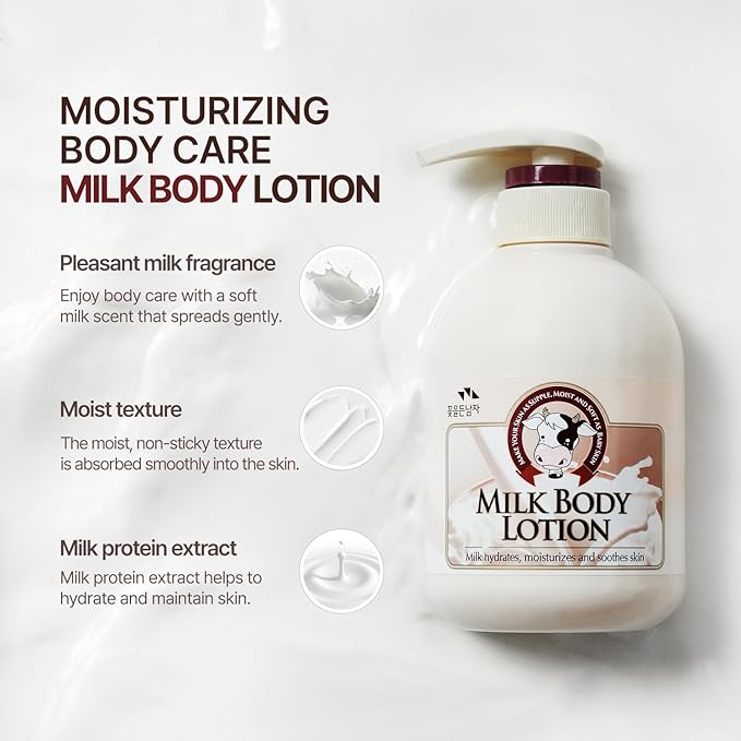 COSMOCOS SOMANG MILK BODY SOOTHING & MOISTURIZING LOTION 500ml