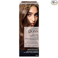 L'Oreal Paris Le Color Step Toning Hair Gloss,Rich Brunette,4 Ounce,(Pack of 12)