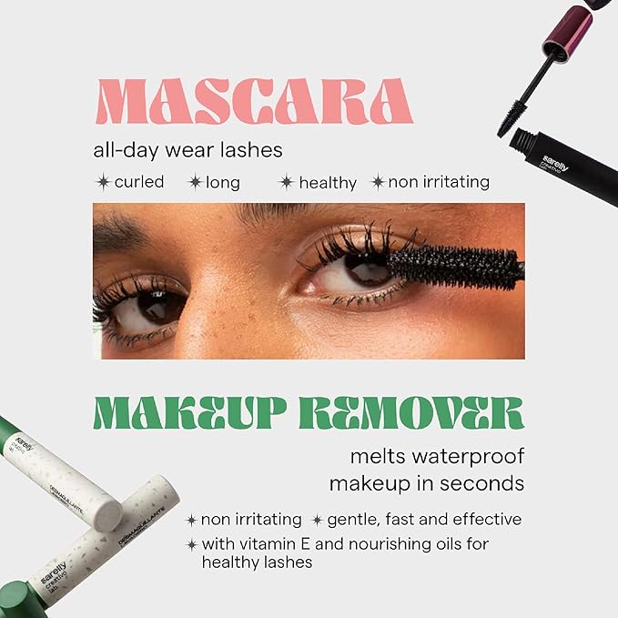 SARELLY SARELLY, Eye Kit, Volume Horse Lashes Mascara + Lavadero Eye Makeup Remover, Sarelly Creative Lab