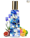 Luxe Perfumery Pura Vida Sea Salt & Fig Moisturizing Fragrance Mist – Fresh Marine Fruity Floral Body Spray with Citrus, Fig & Salty Marine Notes – Hydrating Skin Mist for Women, Made in USA, 8 Fl Oz