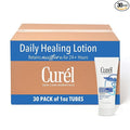 Curel Daily Healing Body Lotion for Dry Skin, Dermatologist Recommended Hydrating Body Lotion with Advanced Ceramides Complex 1 Oz, Pack of 30