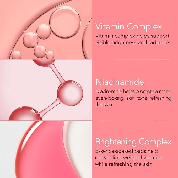 LEADERS Vita Pad - Targeted Solution for Skin Vegan-Certified | Gentle Formula | 80 Pads x 120ml
