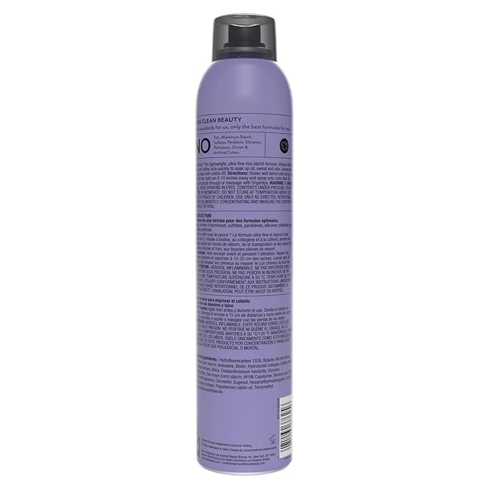 HASK Biotin Boost Thickening Dry Shampoo – Absorbs Oil, Adds Volume & Lift, Strengthens Strands, No Sulfates or Parabens, Cruelty-Free – 8.1oz