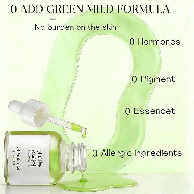5% Panthenol (Vitamin B5) Face Serum | Sensitive Skin Barrier Support, Hydrating Soothing Serum for Dry Skin, Strengthen Skin Barrier & Soothe Redness, Fragrance-Free for Delicate & Acne-Prone Skin
