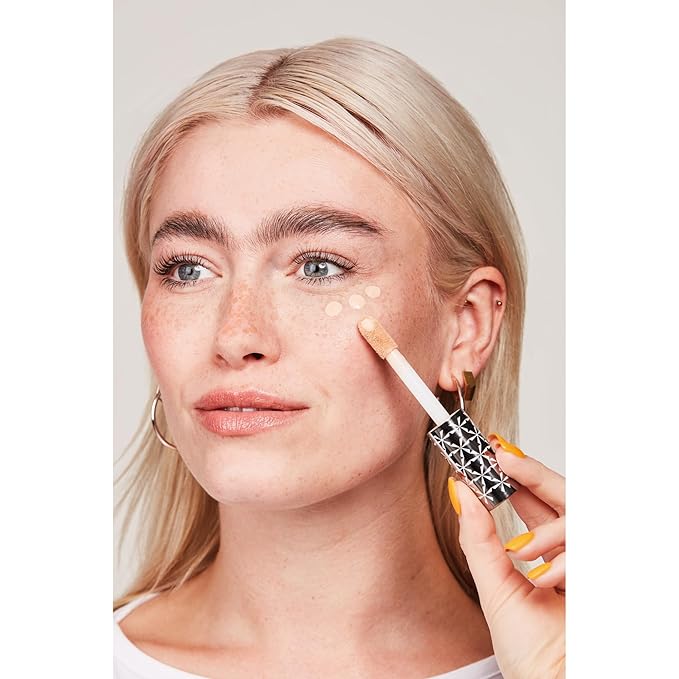 Rimmel London, Multi-Tasker Concealer, 110 Warm Coconut, Crease-Proof, Transfer-Proof, Waterproof, Up To 24-Hour Wear, Vegan Formula, 0.33oz (Pack of 2)