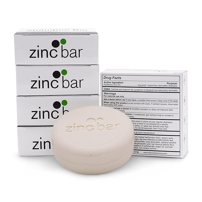 Dermaharmony 2% Pyrithione Zinc Shampoo Bar - Tea Tree (4 Oz)