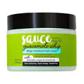 SAUCE Deep Conditioning Hair Mask for Dry Damaged Hair, Guacamole Whip (12 Fl Oz) Frizz Control with Avocado, Jarrah Honey, Monoi & Argan Oil