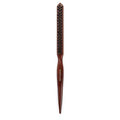 GranNaturals Teasing Boar Bristle Hair Brush for Women - Slick Back Comb with Rat Tail Pick for Hair Sectioning Used for Edge Control, Backcombing, Smoothing, and Styling Fine Hair to Create Volume