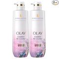 Olay Body Wash for Women, Couldn't Be Lovelier Glinda's Edition, Intensely Hydrating & Renewing, Pro-Hyaluronic Acid Serum & Vitamin B3, All Skin Types, Raspberry & Bubbles Scent, 20 fl oz (Pack of 2)