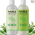 Tea Tree Shampoo and Conditioner Set - Sulfate Free Clarifying Shampoo and Conditioner for Oily Hair & Scalp Care with Australian Tea Tree Oil - Complete Dry Scalp Treatment for Build Up (8 Fl Oz)