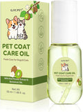 Pet Coat Care Oil, Kiwi Seed & Olive Infusion | Structural Strengthening Serum Minimizes Breakage & Static; Nutrient-Rich Fiber Fortification, Brittle Hair Restoration, Dogs Cats, 1.69 fl. oz