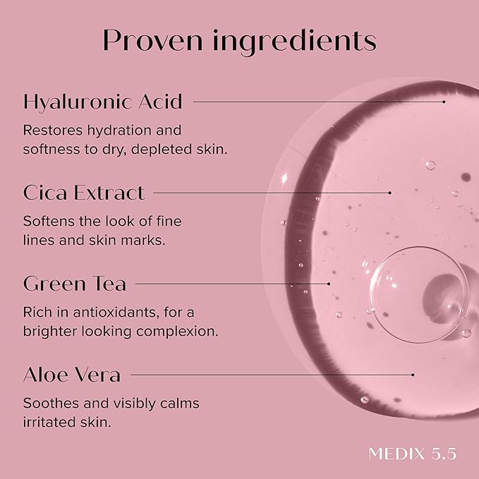 MEDIX Anti Aging Body & Face Serum 3PC Bundle | 10% AHA Exfoliating Serum + 3% Hyaluronic Acid Hydrating Serum + 20% Vitamin F Body Oil Enhancing Daily Skin Care Routine