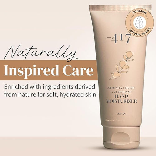 -417 Dead Sea Cosmetics Anti-Aging Hand Cream For Dry, Cracked Skin & Working Hands features Essential Vitamins & Oils From The Dead Sea, Intensive and Non-Greasy Hand Cream 3.4 oz.