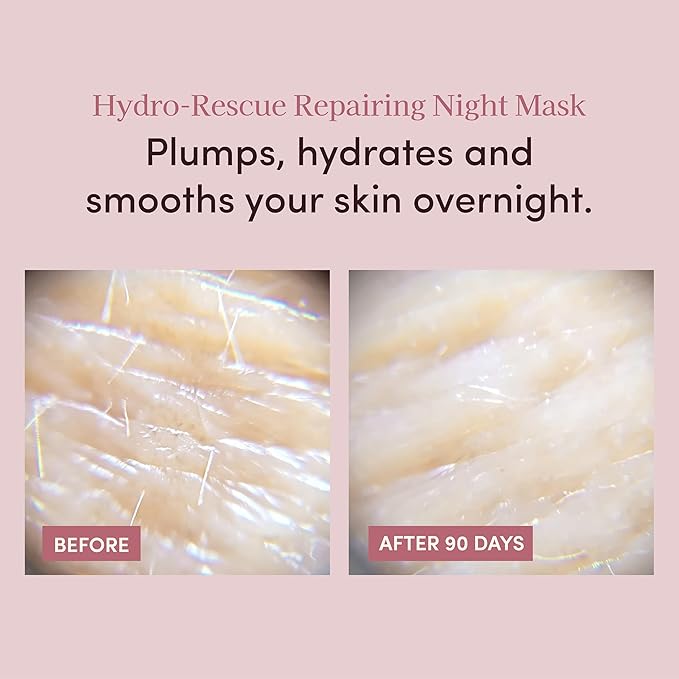 Pretti5 Hydro-Rescue Night Mask 100g – Overnight Sleeping Mask & Barrier Repair for Sensitive Skin – Hydrating Face Cream with Snow fungus & Niacinamide for Soothing – Made in Japan TCM