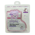 The Crème Shop Boba Bears Beary Merry Dry Skin Repair Foot Mask With Coconut Oil and Glycolic Acid for Dry Feet - Strawberry Peach (3 pc)
