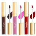Depuplum 3Pc Matte Liquid Lipsticks for Women, Dark Brown Lipstick Red Lisptick Pink Lipstick, Cruelty Free Long Lasting Lip Makeup (DM15+DM05+DM26)