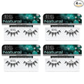 Ardell Natural Lashes False Eyelashes #134 for Everyday Wear, 4 Pack