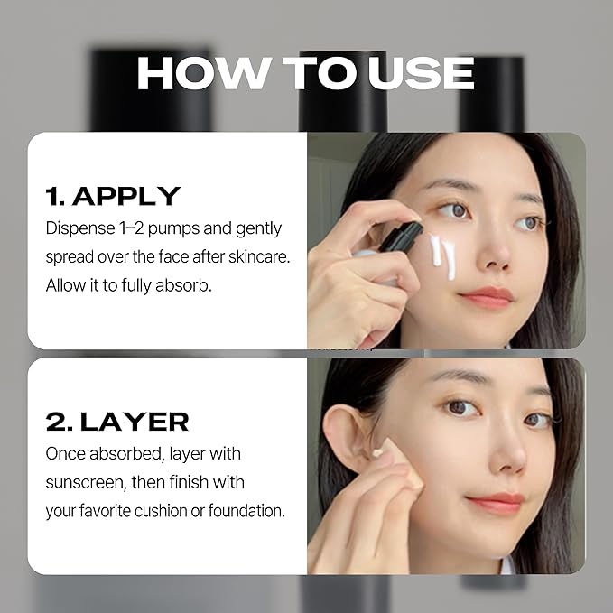 TOUCH IN SOL Glow Base Prep – Glow Primer for Radiant Makeup Base, Hydrating Face Prep with Ceramides, Hyaluronic Acid & Peptides, Lightweight Non-Sticky Finish (1.01 fl oz)