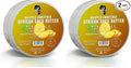 RA COSMETICS Whipped Shea Butter Pineapple - 6oz | 100% Pure & Natural African Shea Butter for Men & Women - Ultimate Handcrafted Moisturizer with Essential Vitamins for Radiant Skin (Pack of 2)