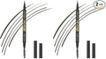 L.A. Girl Brow Ink Micro Brush Detailer Pen, Soft Brown GBP345 (Pack of 2)