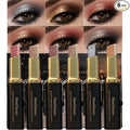 6 Pcs Glitter Eye Shadow Stick Shimmer Eye Shadow Set with Two-Color Gradient and Waterproof Eyeshadow Pen for Long Lasting Eye Makeup Gift