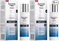 Eucerin Face Immersive Hydration Night Cream with Hyaluronic Acid and Provitamin B5,Ultra-Lightweight Face Moisturizer Smooths Fines Lines and Wrinkles,2.5 Oz Bottle,(Pack of 2)