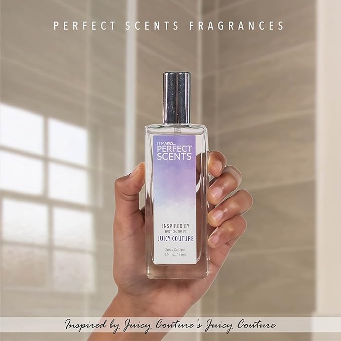 Perfect Scents Fragrances | Juicy Couture | Women’s Eau de Toilette | Vegan, Paraben Free | Never Tested on Animals | 2.5 Fluid Ounces (Pack of 2)