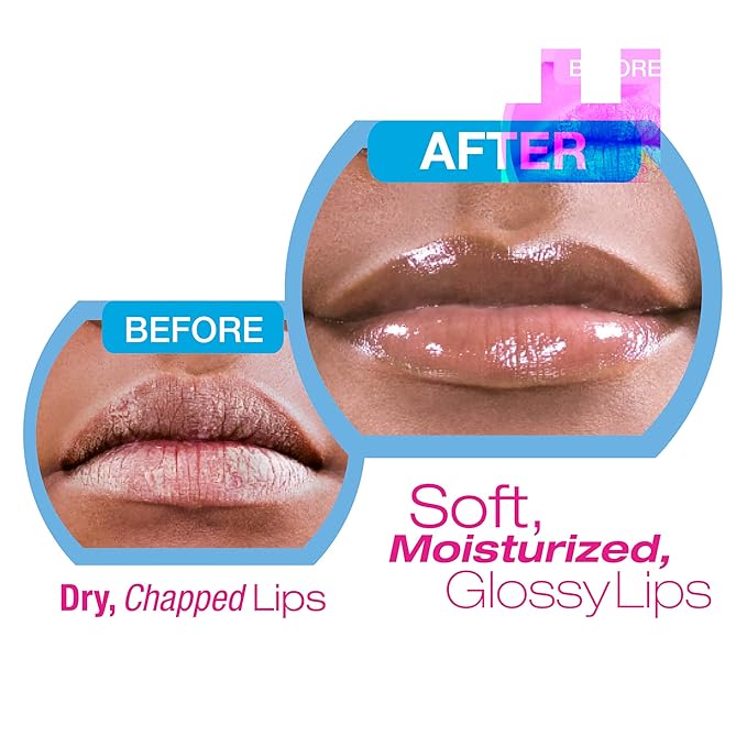 Ruby Kisses Hydrating Lip Therapy Treatment Gloss Cocoa Butter RLO03D1 (6 Pack)