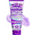 Glitter Sunscreen SPF 50 Lotion 4.5oz - Sparkle & Shimmer Sunscreen - Colored Sun screen for Kids & Women - UVA/UVB Sunshine Protection + 80 Min Water Resistant - (Scented) (USA Made)