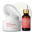 Salmon DNA PDRN 120,000 ppm EGF Peptide Serum & Cream Set w/Volufiline, Phyto PDRN 12%, Growth Factor – Anti-Aging Face Serum & Facial Cream with Niacinamide, Hyaluronic Acid – Korean Skincare Duo