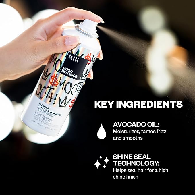IGK GOOD BEHAVIOR Flexible Hairspray