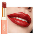 Oulac Red Lipsticks for Women, Deep Red Matte Lipstick, Full Coverage Lip Color, Satin Matte Finish, Cream Texture, Hydrating, Infused with Hyaluronic Acid, Vegan & Clean Beauty 4g SG07 Body Heat