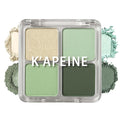 K'APEINE Eyeshadow Palette,Light Green Eye Shadow Matte Glitter Makeup Palette 4 Colors Sage & Olive Eye Makeup Shades Mini High Pigmented Long-lasting for Woman Girls Party,Music Festival, Stage